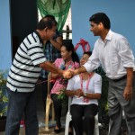 The Mayor or Binalbagan came to the school to show appreciation