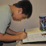 Dan Marlo Catangay from Florida, USA Signing a Commitment to Sponsor a child in the Philippines