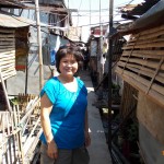 Kimberly Demars visits homes of the students of ABC School in Bacolod, Philippines